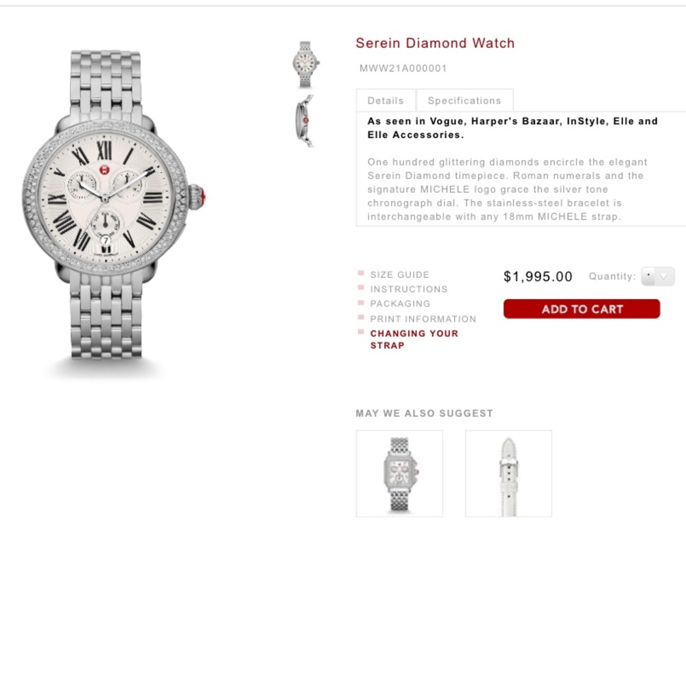 MICHELE Watch